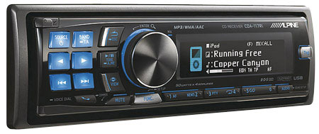Новый CD-ресивер Alpine CDA-117Ri